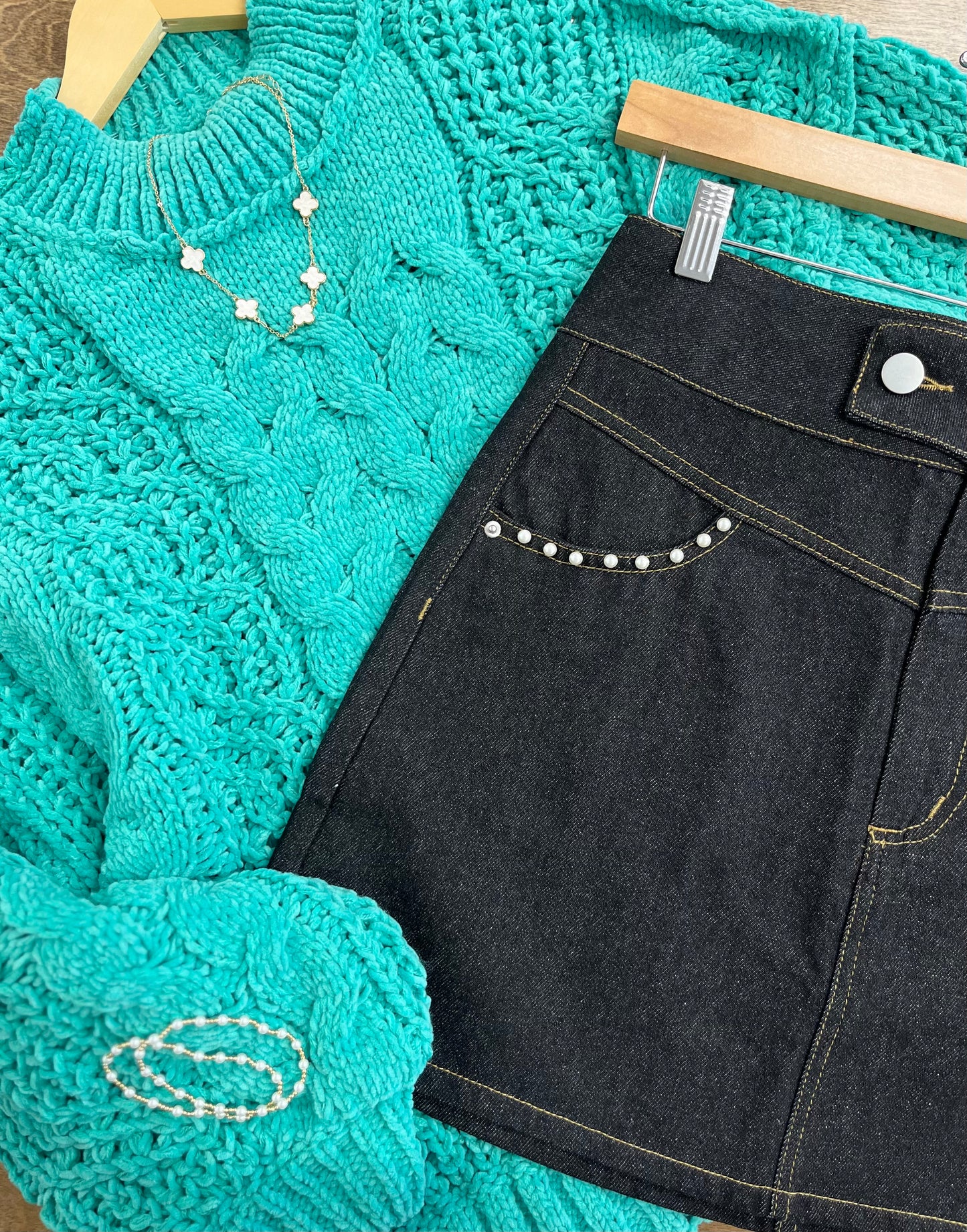 Koda Sweater- Teal
