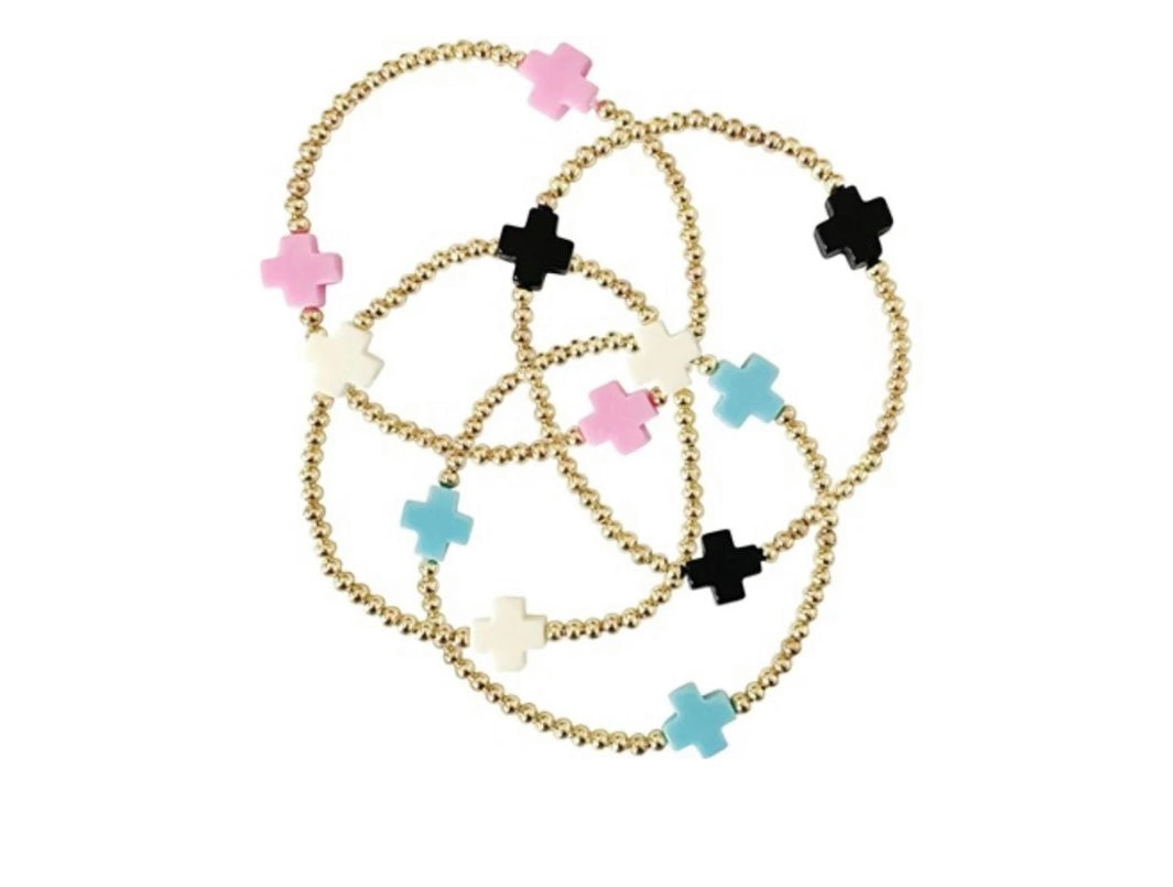 Inspired Cross Bracelet
