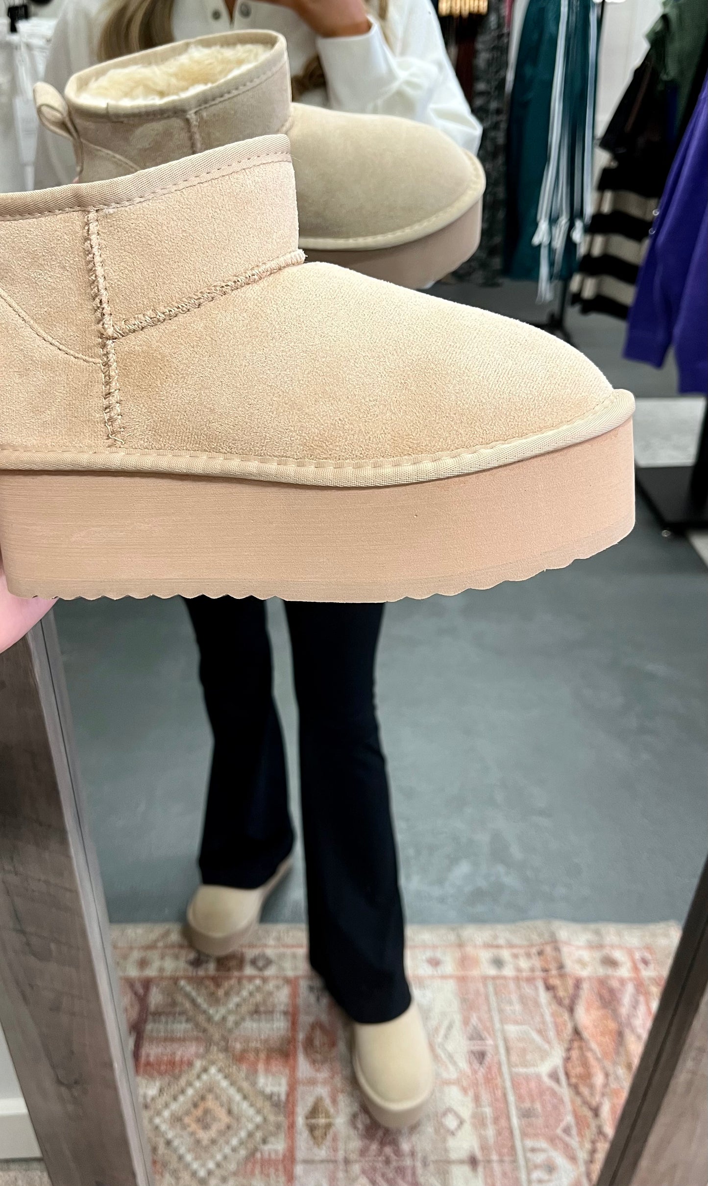 Ankle Platform Boots