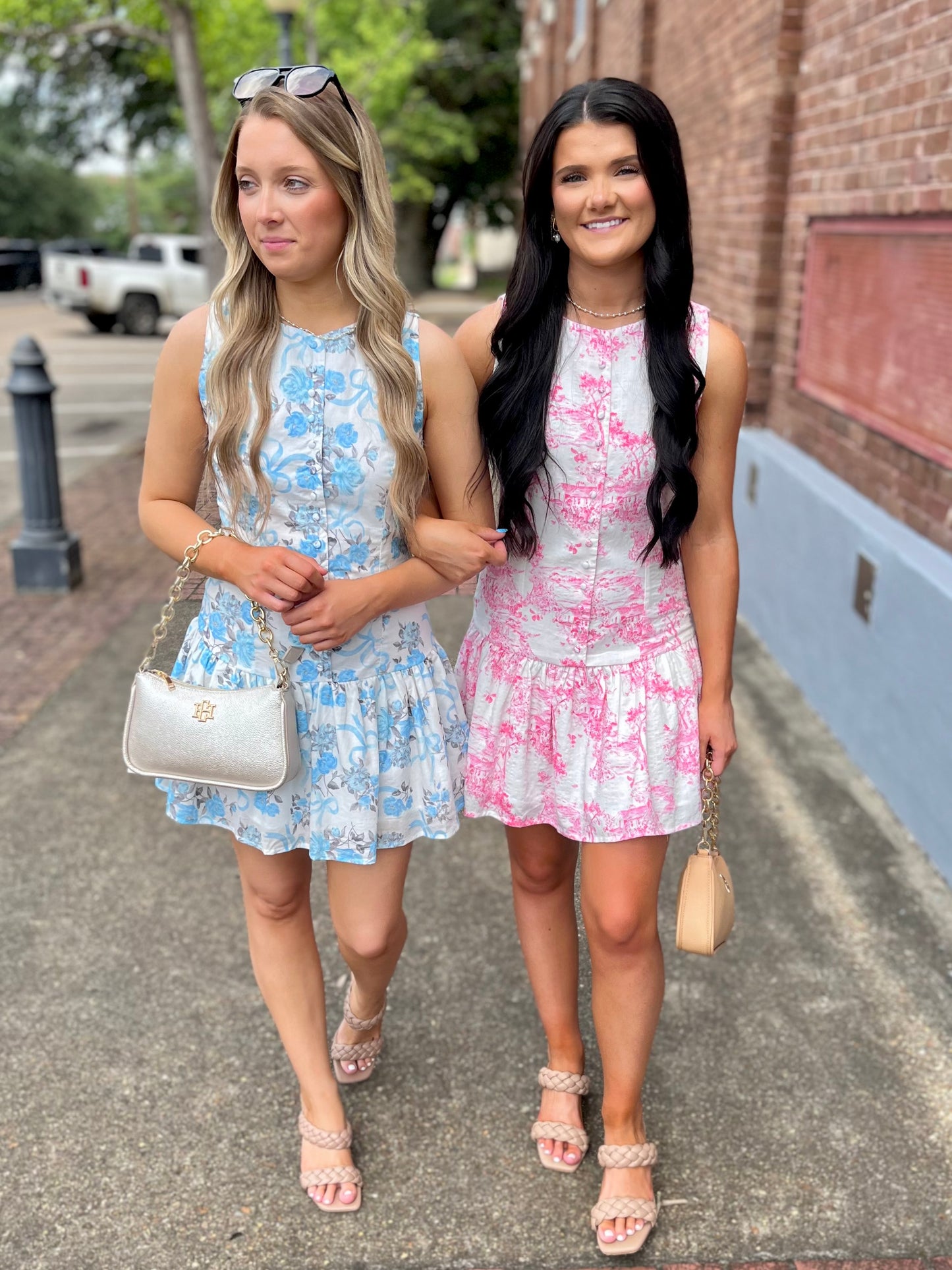 Aria Mini Dress- Pink