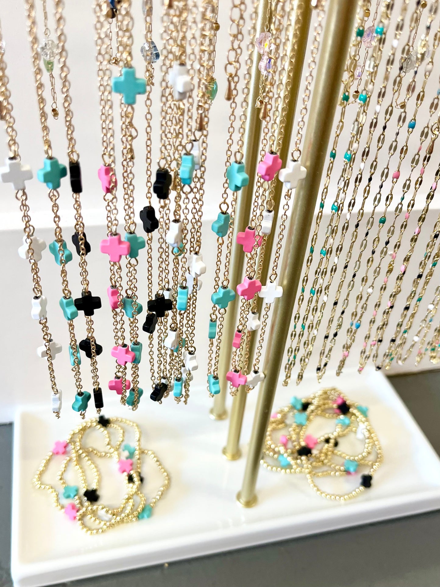 Inspired Mini Cross Necklace