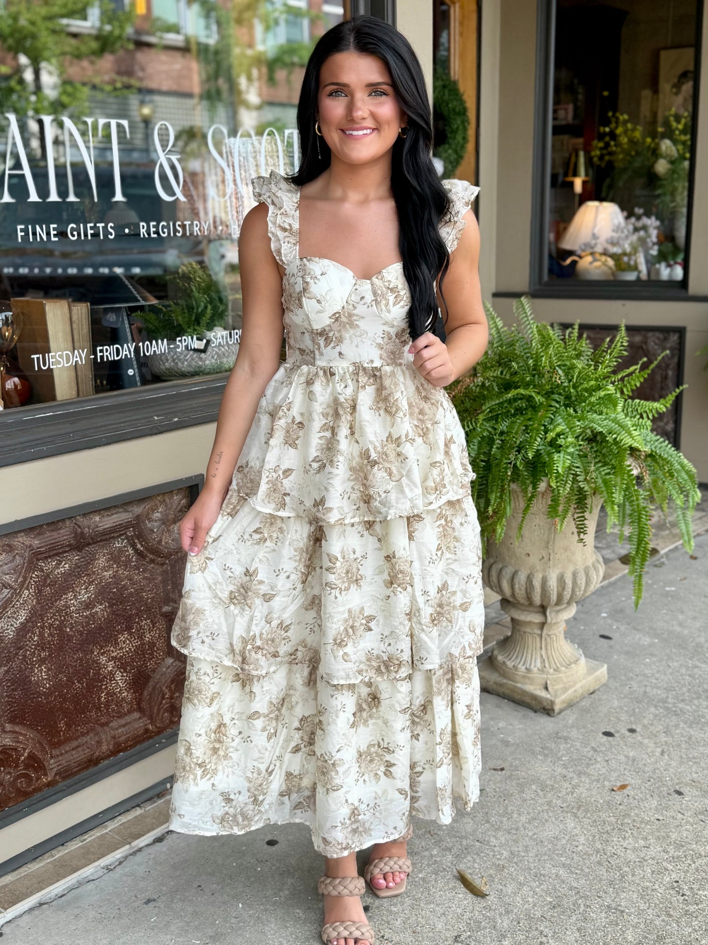 Maple Lane Midi Dress
