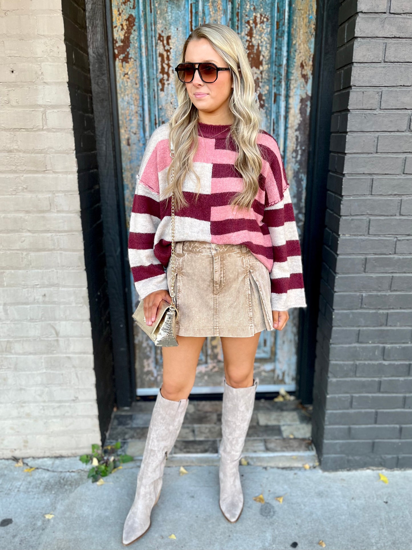 Corduroy Skort