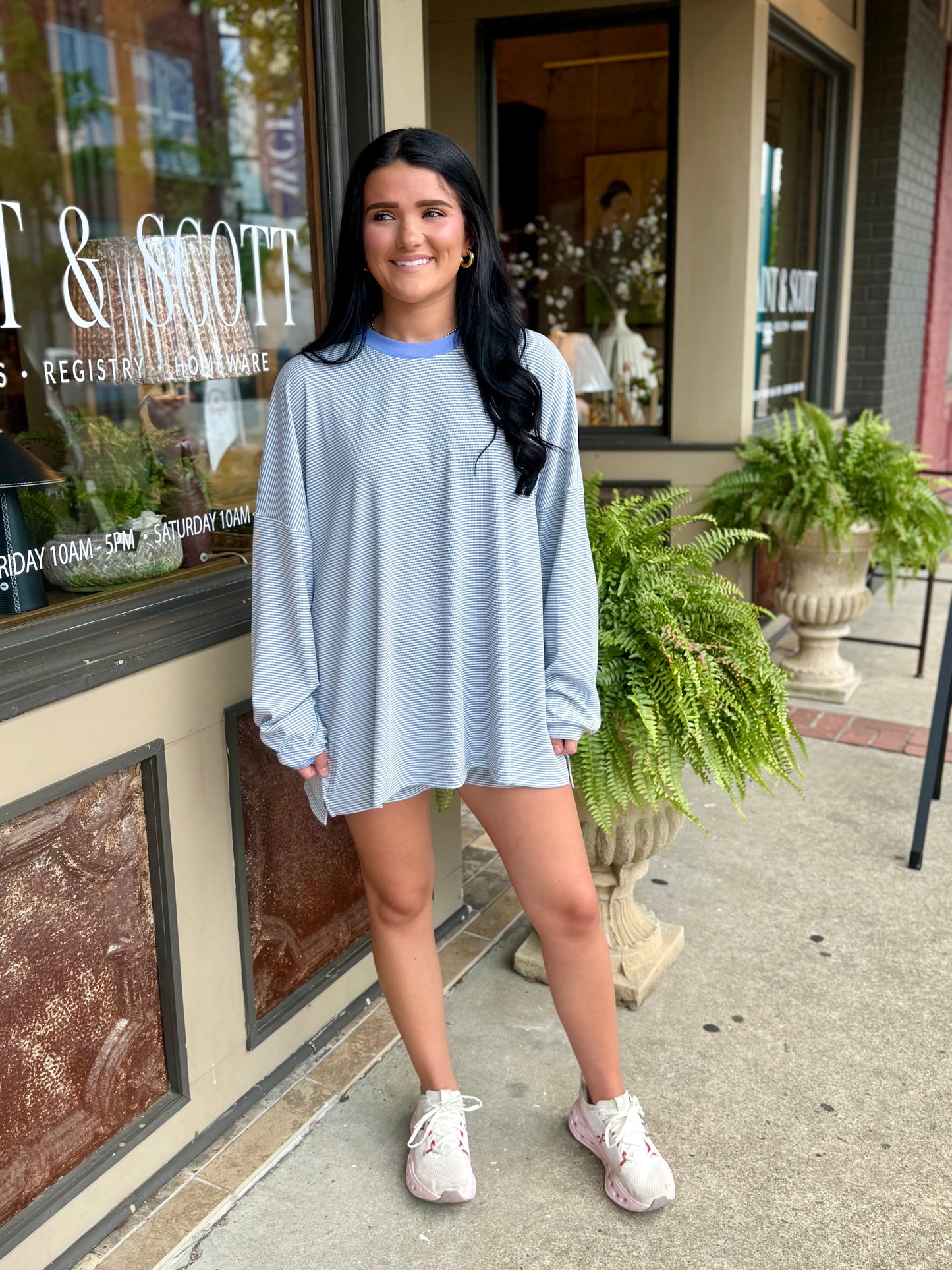 Butter Bliss Lounge Set- Periwinkle