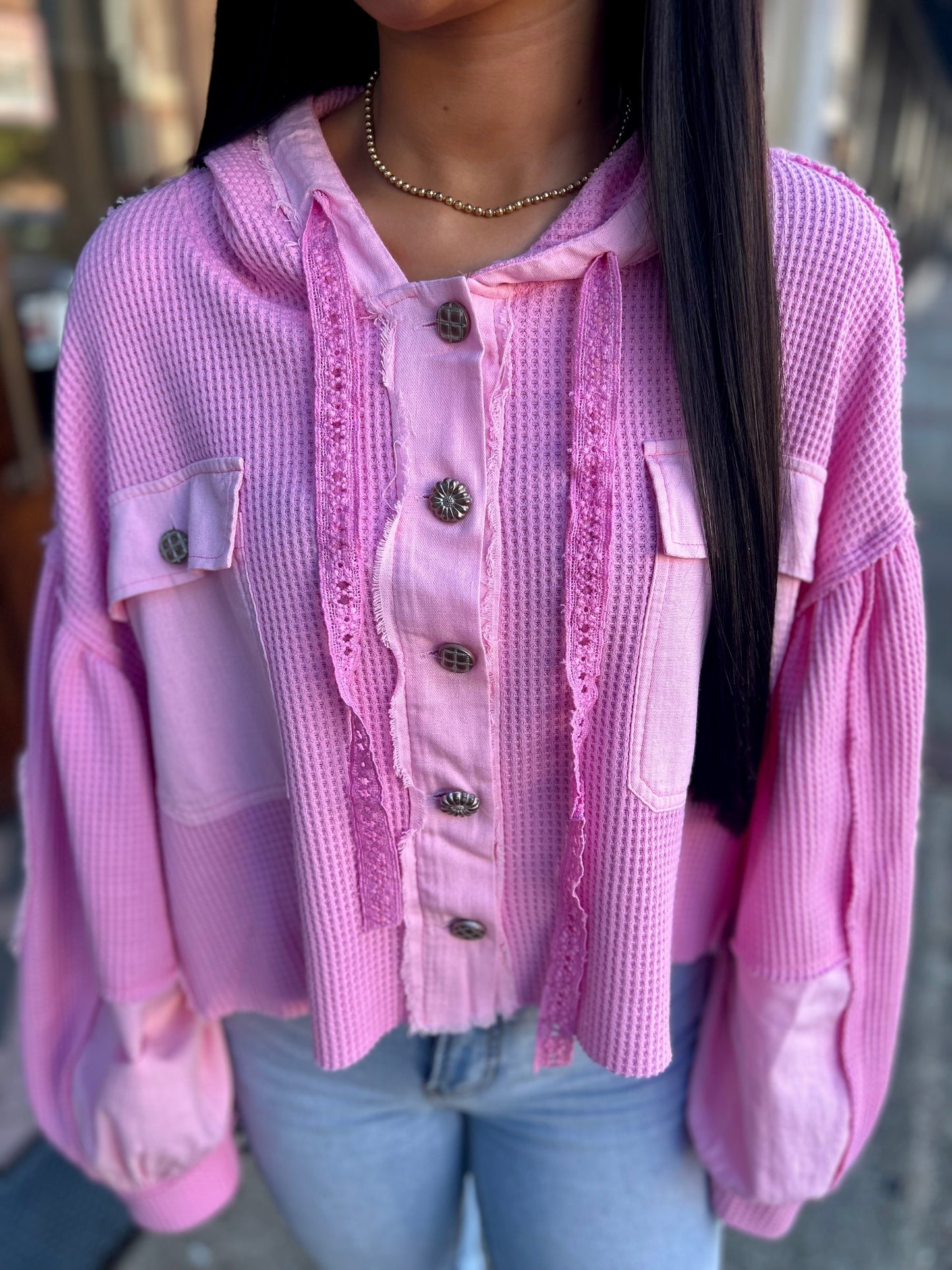 Candy Pop Hooded Top