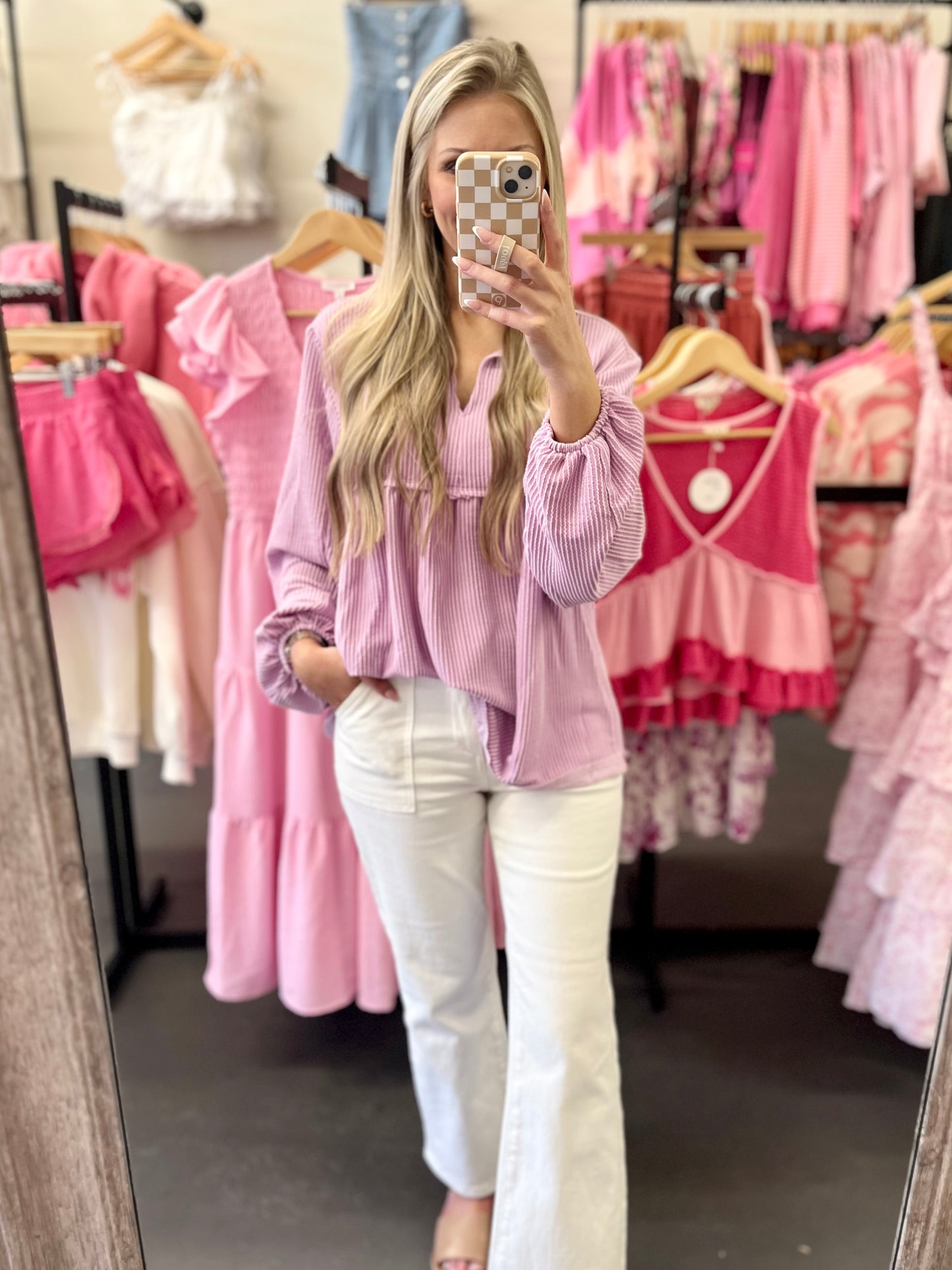 Babydoll Top- Lavender