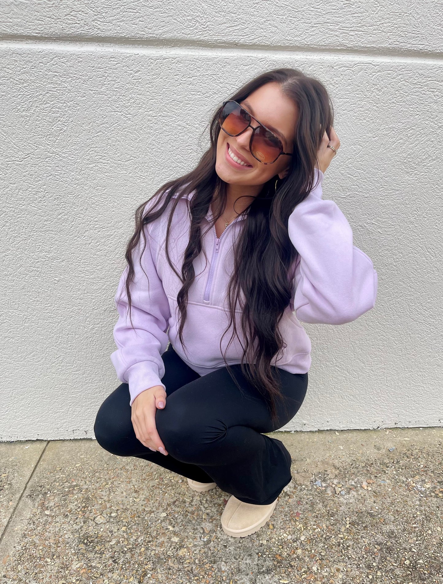 Jameson Pullover- Lavender