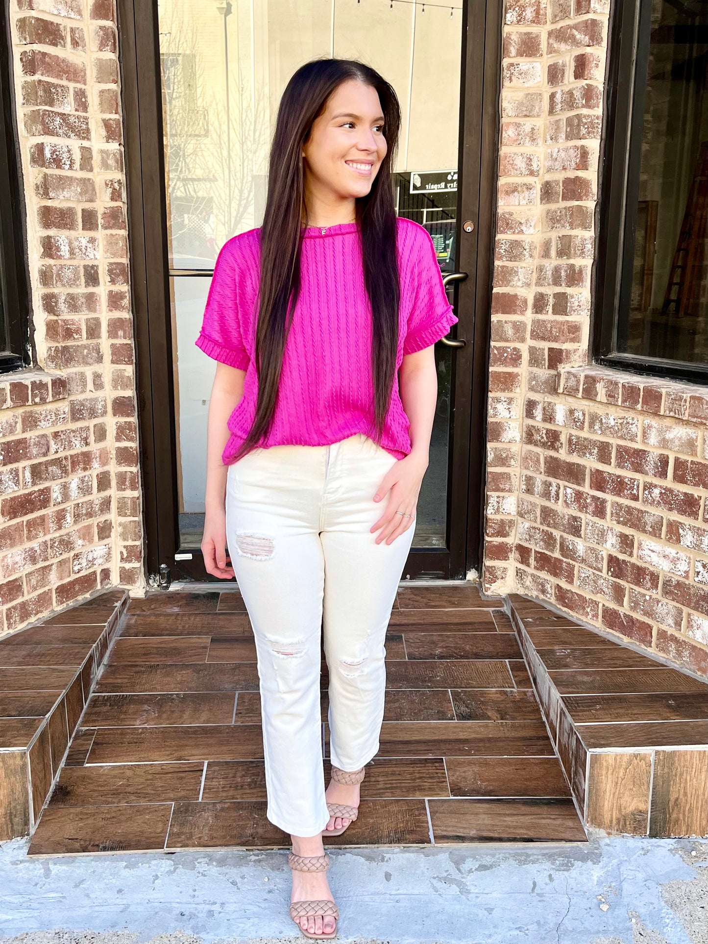 Colby Denim- White