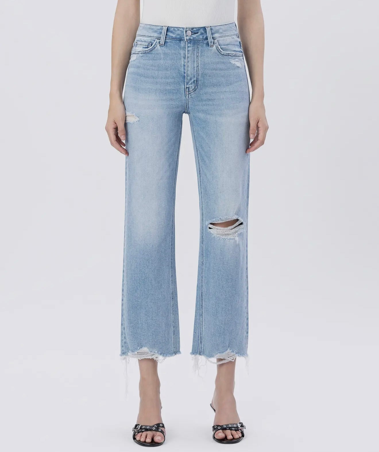 Maddi Crop Denim