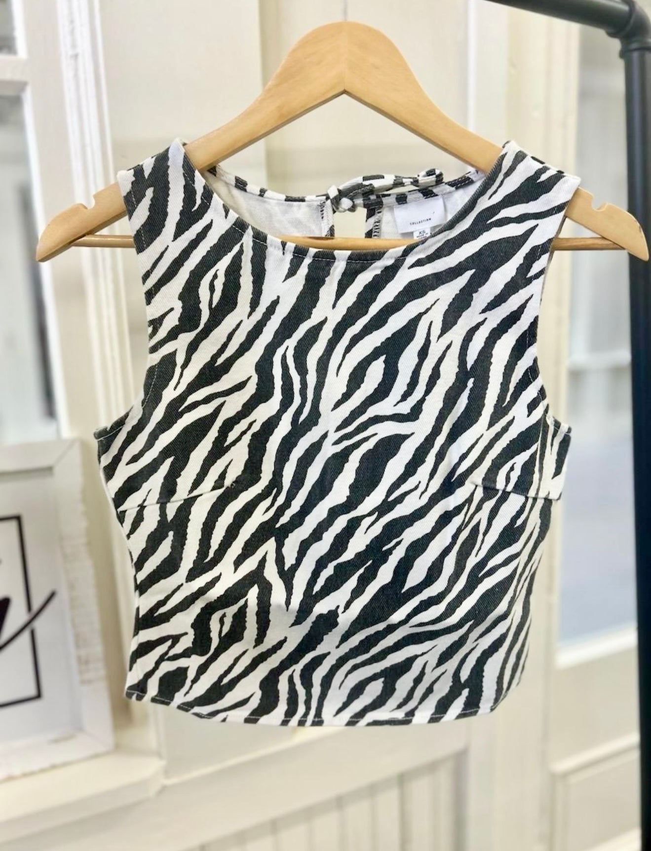 Zebra Print Top