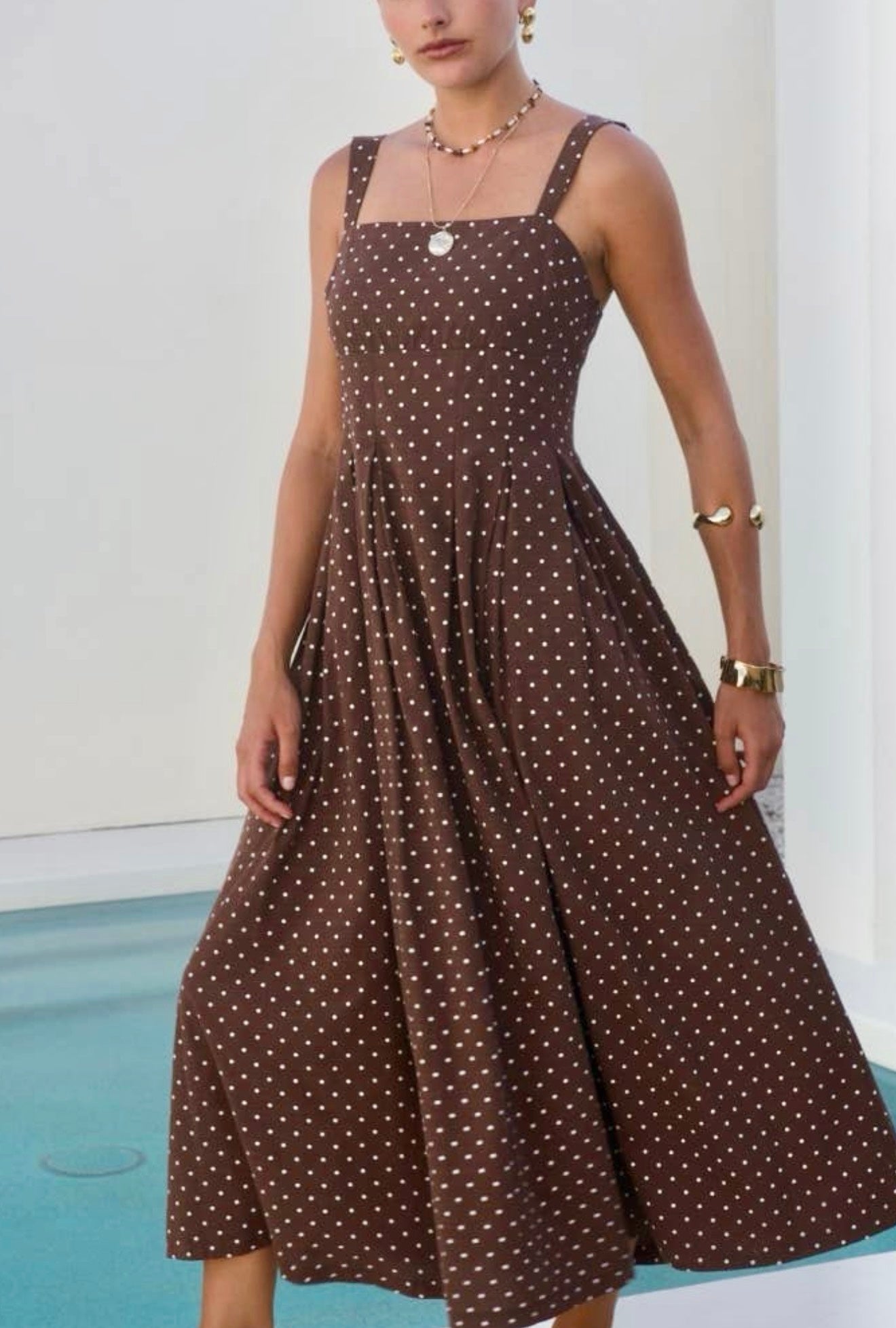 Coffee Date Midi Dress