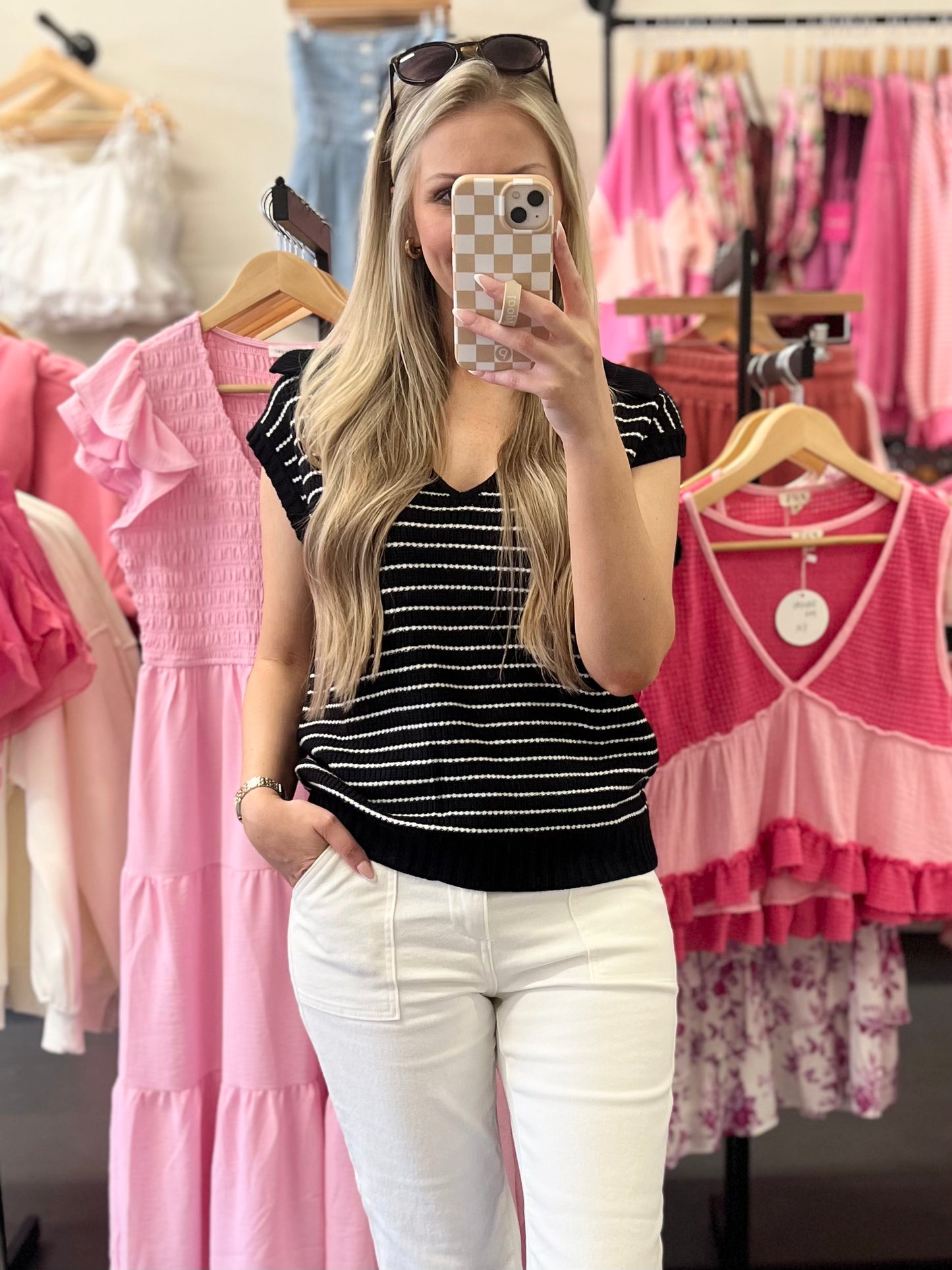 Stripe Knit Tank