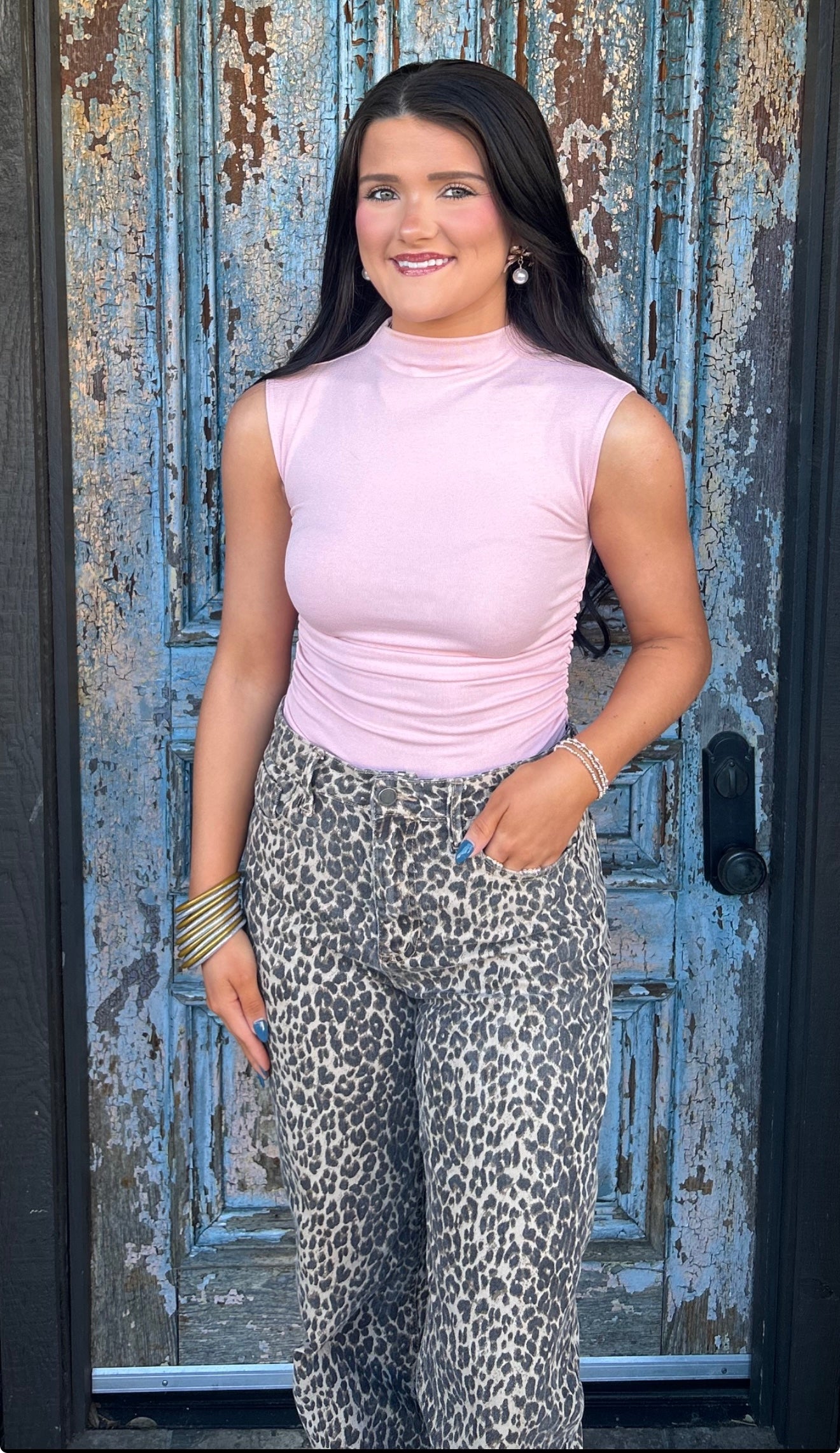 Baylee Top- Pink