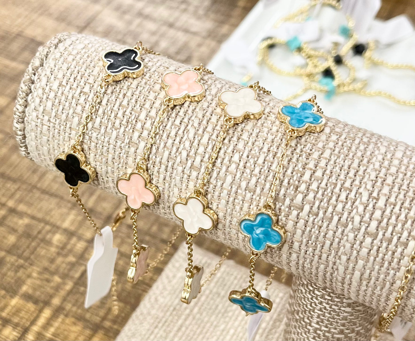 Inspired Multi-Clover Bracelet