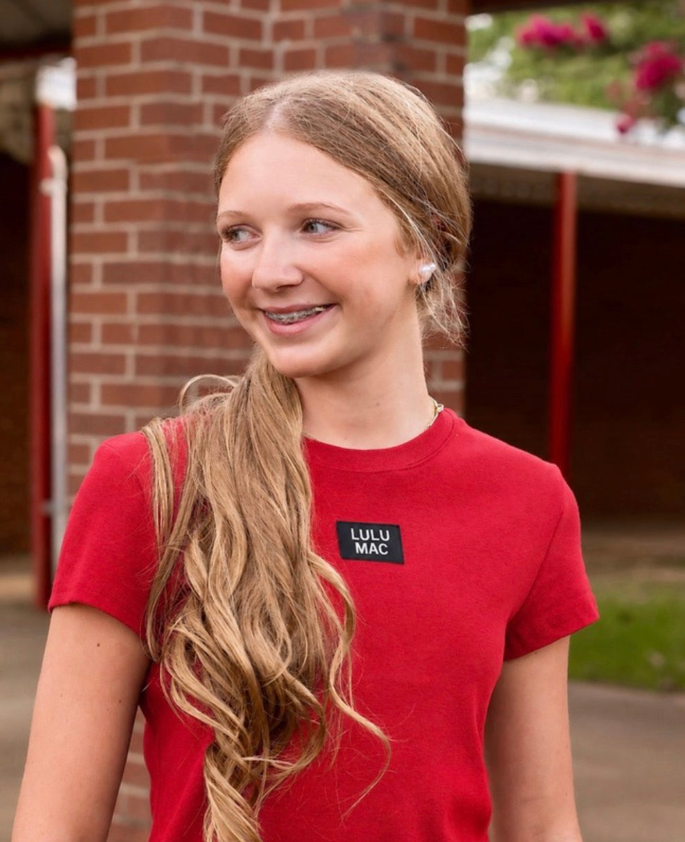 Lulu Mac Top- Red