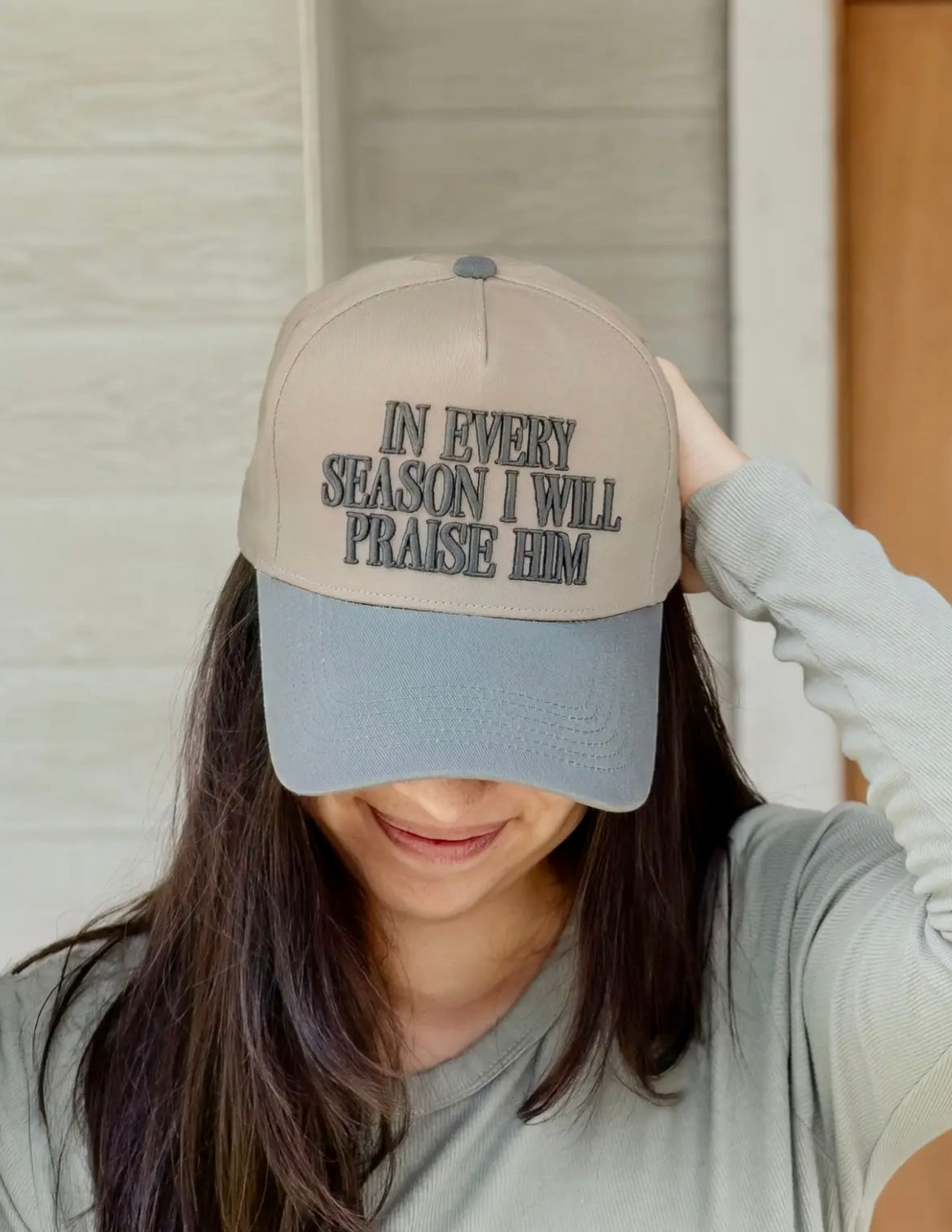 In Every Season I Will Praise Him Hat