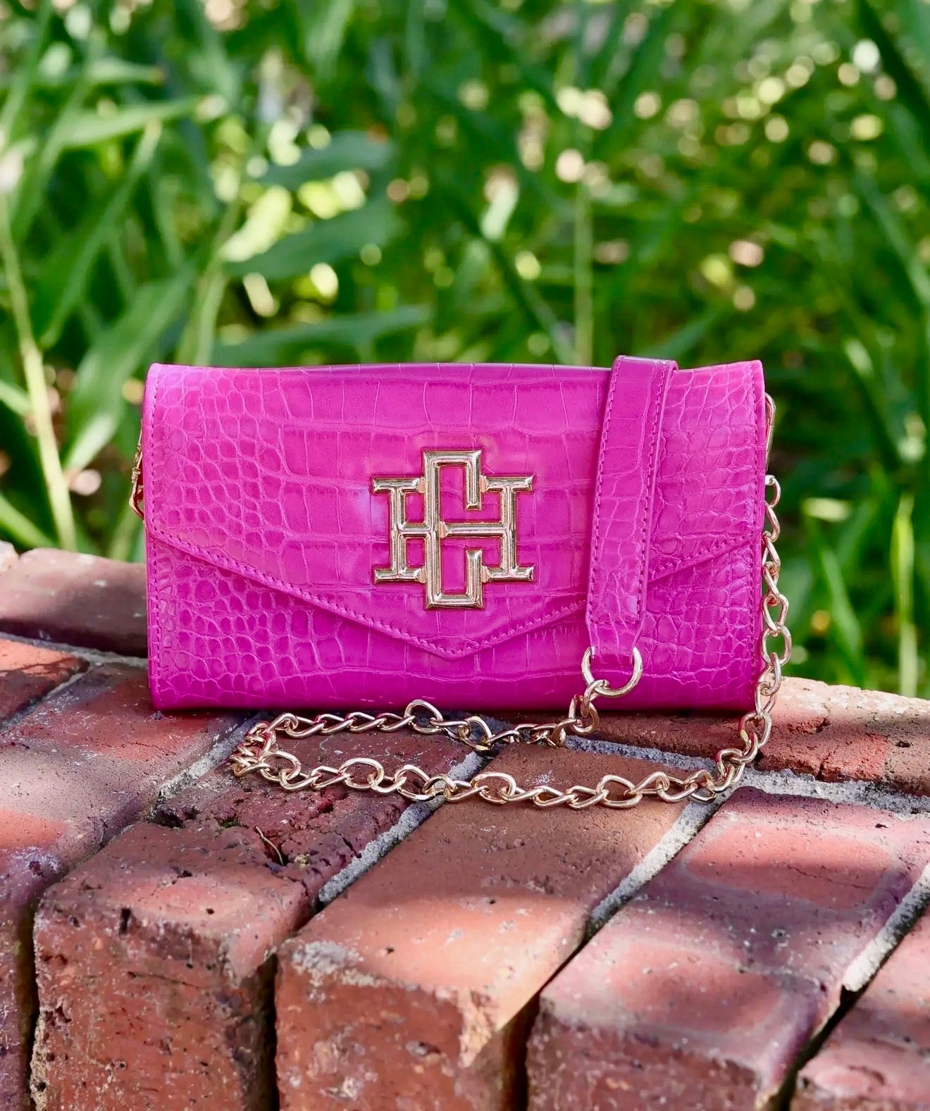 Carlington Crossbody- Hot Pink