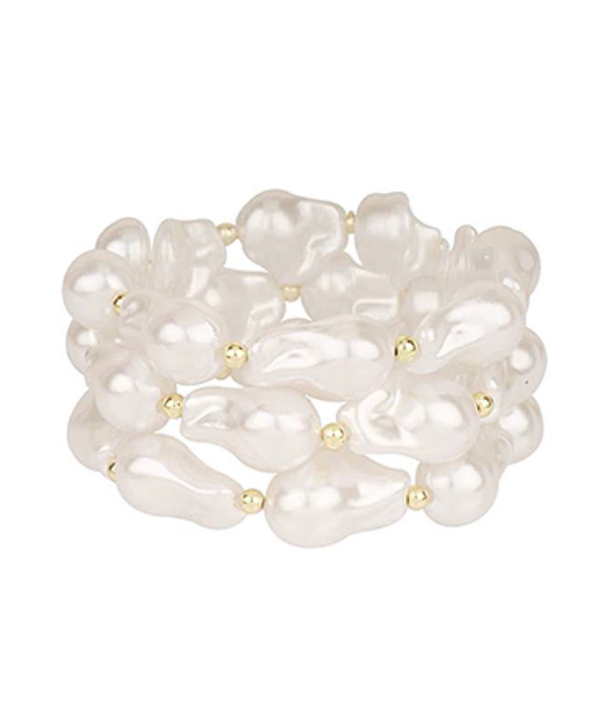 Pearl Stacking Bracelet