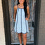 Millie Mini Dress- Blue