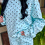 Polka Dot Set- Baby Blue