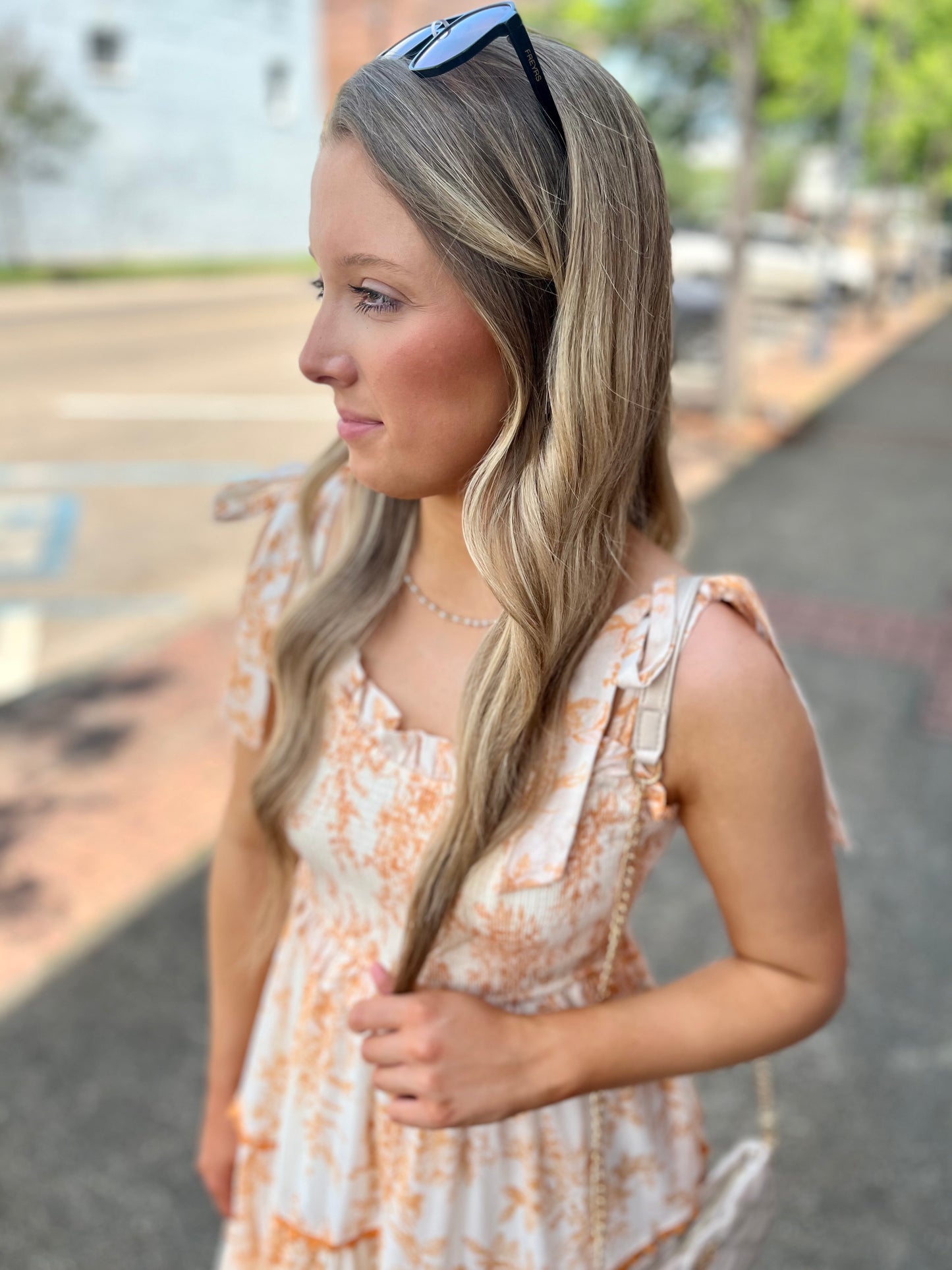 Cadi Midi Dress- Citrus