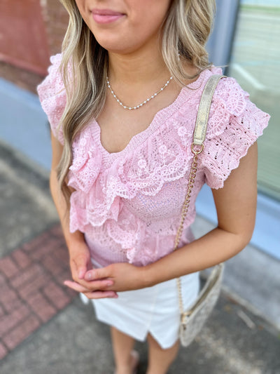 Nelly Top- Pink