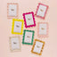 Mini Acrylic Picture Frame Magnet- 8 Colors