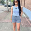 Lulu Mac DD Tank- Grey