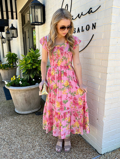 Floral Midi Dress