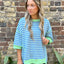 Oversized Striped Tee