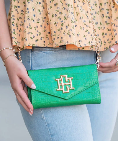 Carlington Crossbody- Kelly Green