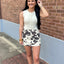 Cow Print Mini Skirt
