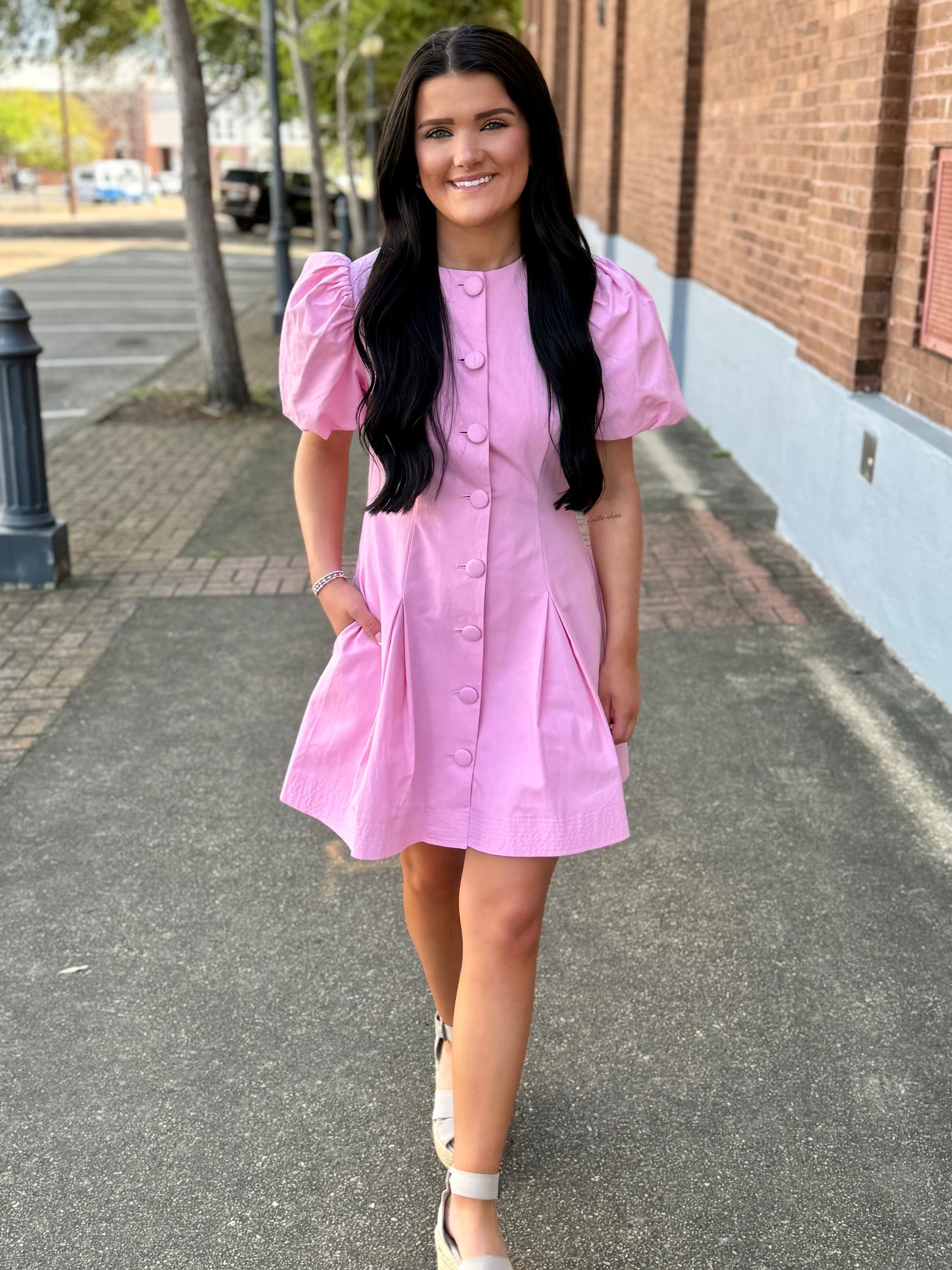 Presley Puff Sleeve Dress
