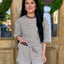 Lena Stripe Set- Brown