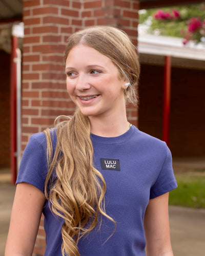 Lulu Mac Top – Navy