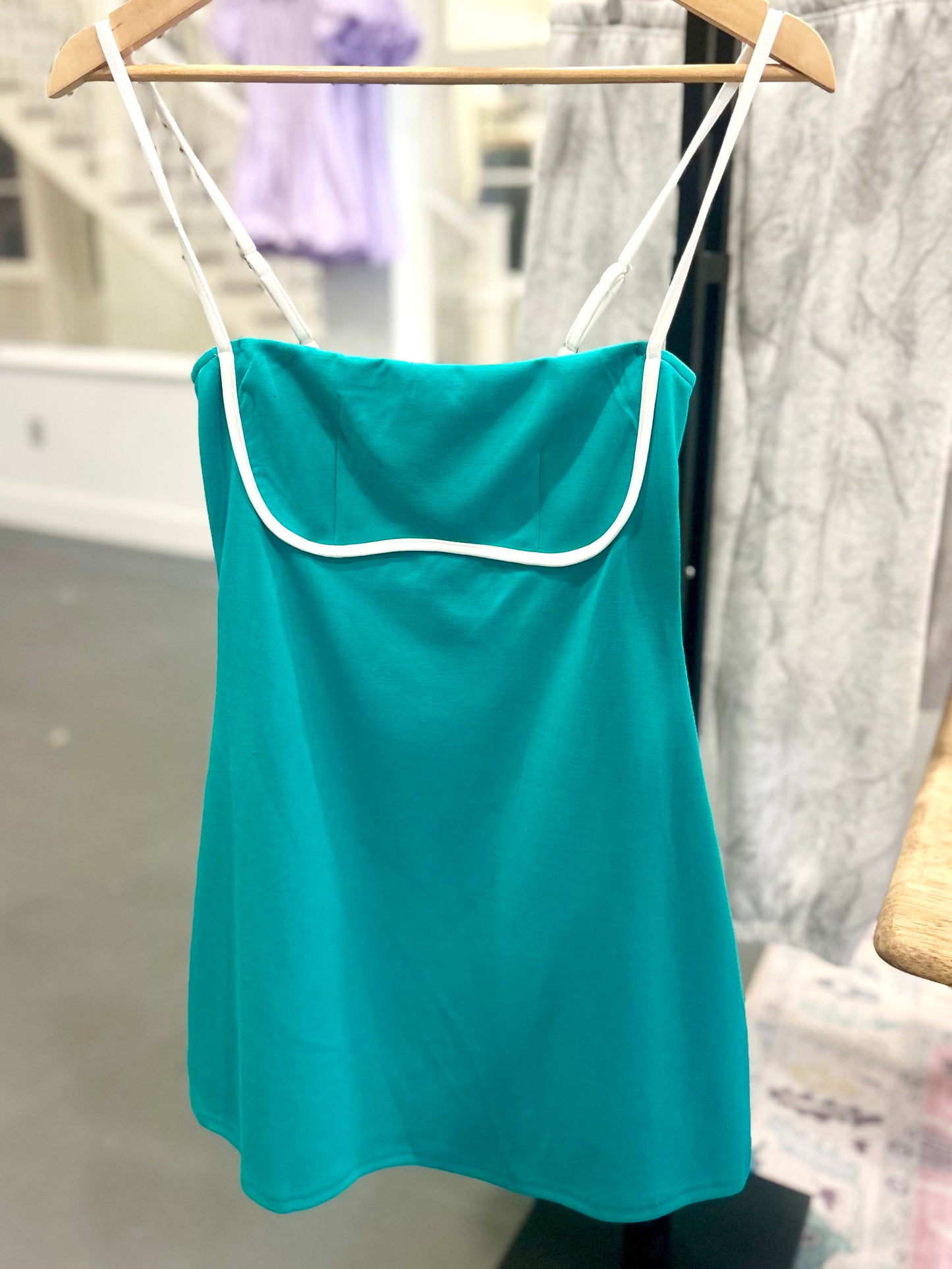 Teal Tempo Dress