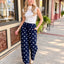 Polka Dot Barrel Sweatpants