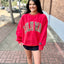 Lulu Mac Sweatshirt- Red