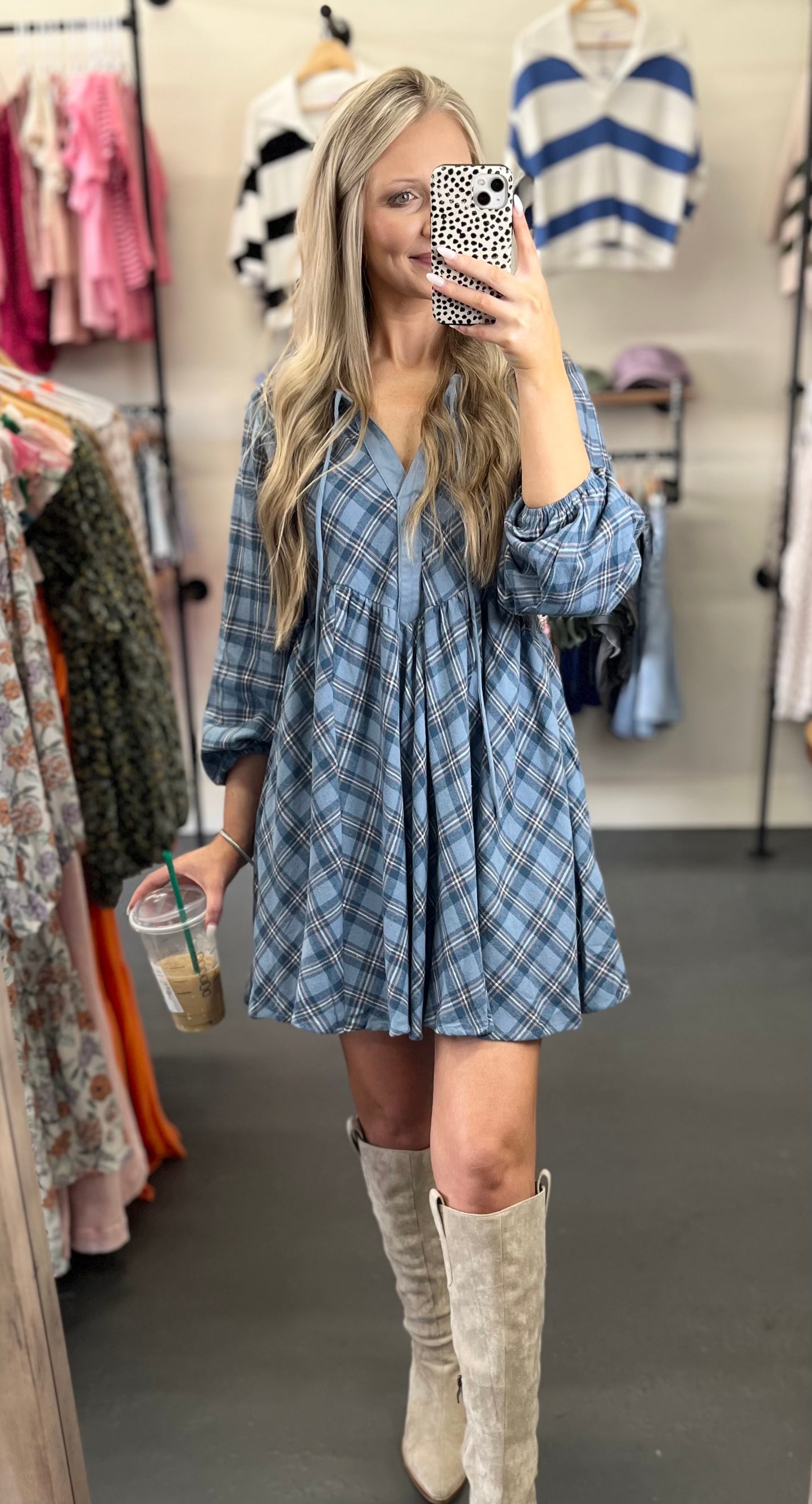 Plaid Dress