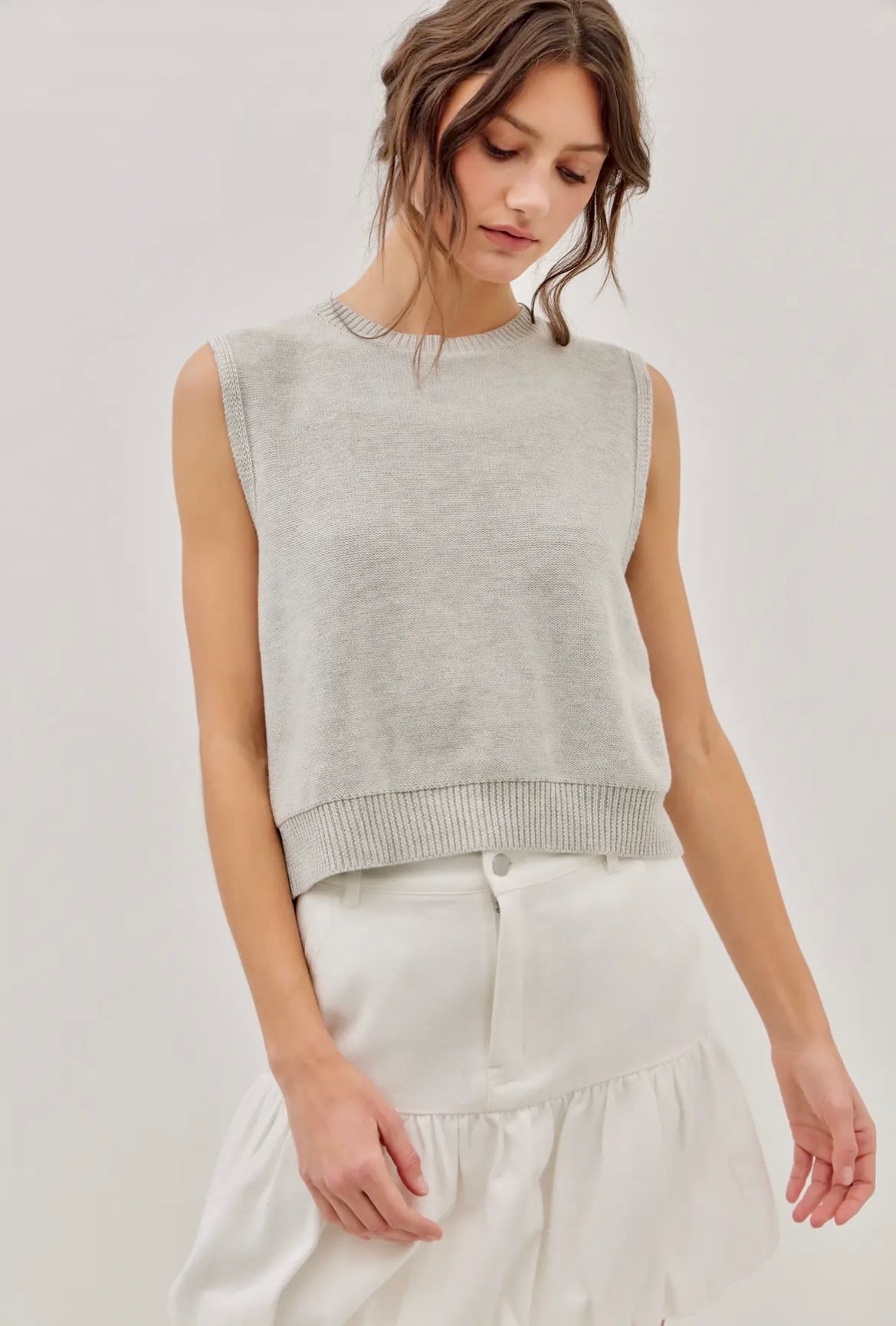 Coco Top- Grey