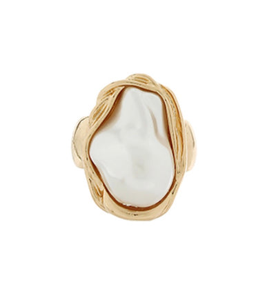 Baroque Pearl Ring