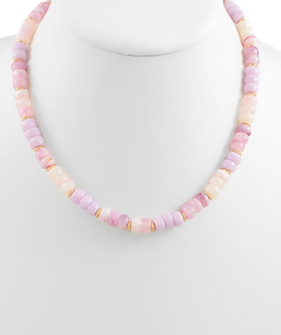 Multi Color Beaded Necklace- 5 Colors
