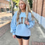 Lulu Mac Sweatshirt- Baby Blue