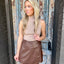 Mock Neck Bodysuit- Nude