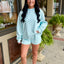 Polka Dot Set- Baby Blue