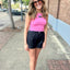 Lulu Mac DD Tank- Pink