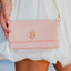 Brynleigh Clutch Crossbody-Blush