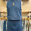 Eden Denim Skort Set