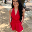 Backless Bow Romper