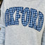 Oxford Gingham Mock Neck